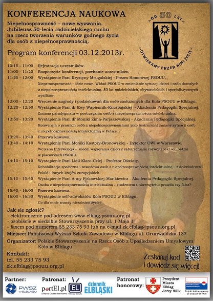 Elbląg, Niepełnosprawność - nowe wyzwania