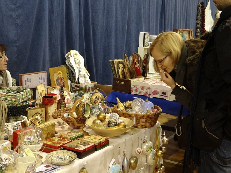 Elbląg, Przedświąteczne zakupy na Jarmarku