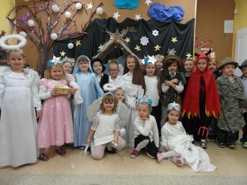 Elbląg, Wigilijne spotkanie przedszkolaków z ul. Bema