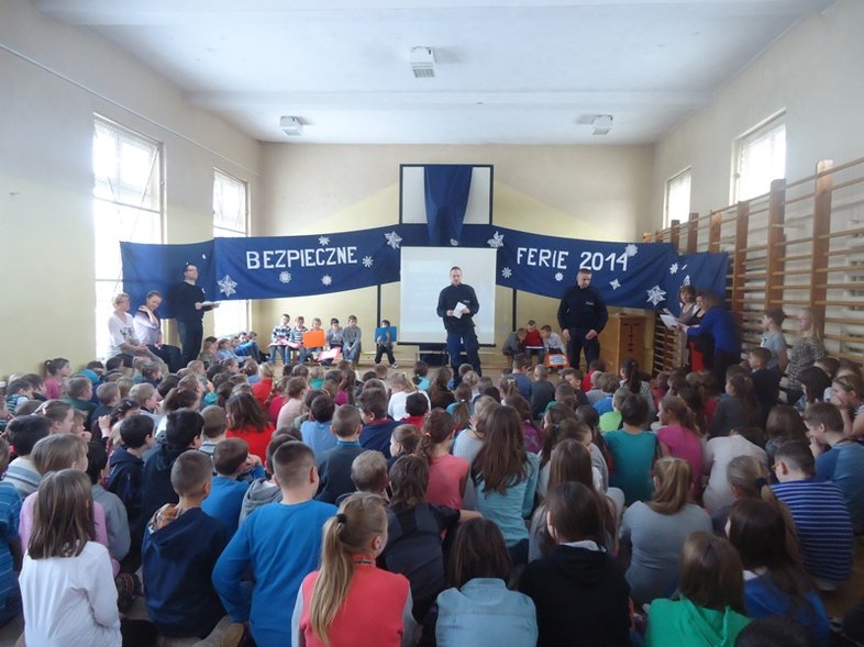 Elbląg, Bezpieczne ferie w SP nr 14