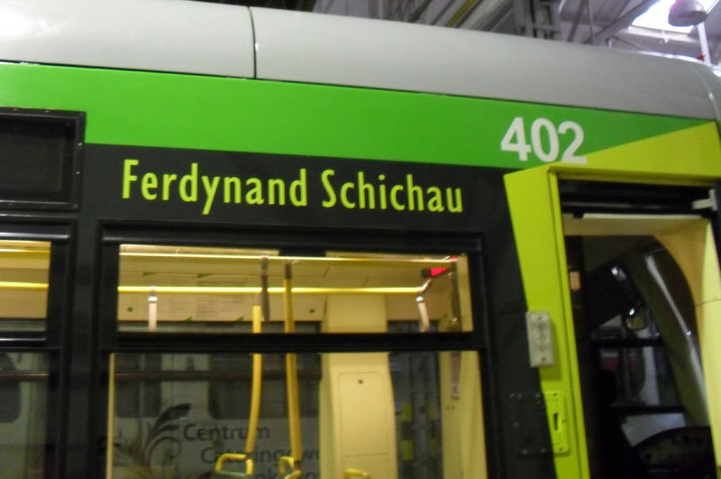 Elbląg, Tramwaj Ferdynand Schichau.