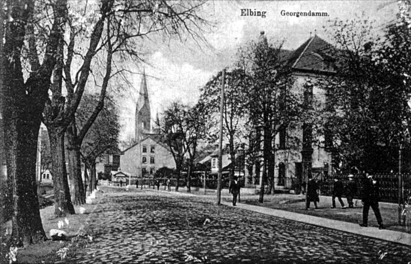 Elbląg, Ul. Bema (Äußerer Georgendamm)