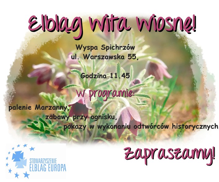 Elbląg, Elbląg wita Wiosnę w Bursztynowym Porcie! Elbląg, Elbląg wita Wiosnę w Bursztynowym Porcie!