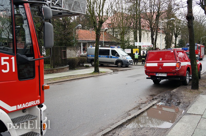 Elbląg, Alarm bombowy w szpitalu przy Komeńskiego