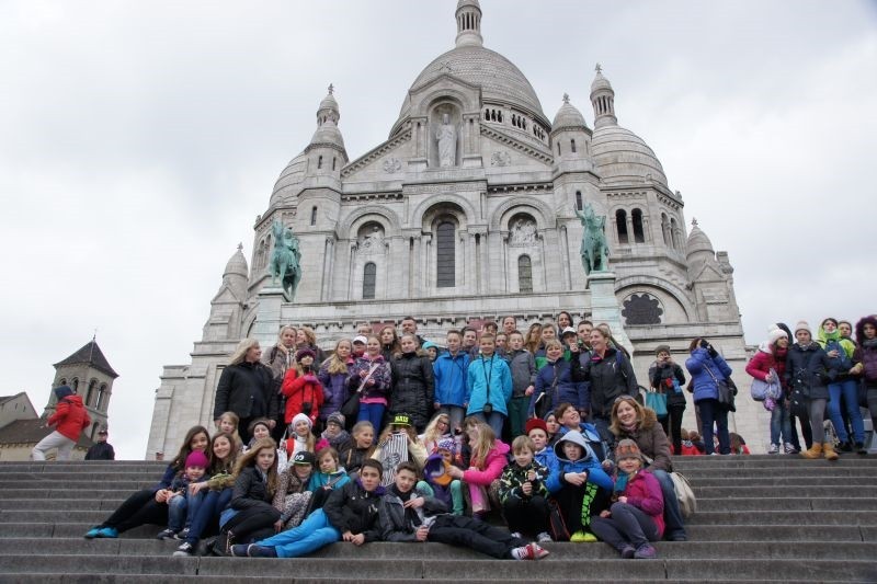 Elbląg, Uczniowie SP nr 19 w Paryżu Elbląg, Uczniowie SP nr 19 w Paryżu
