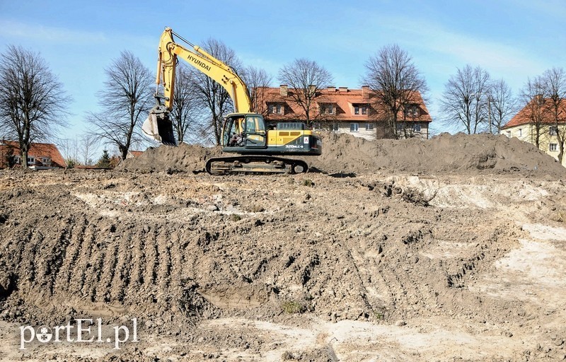 Elbląg, Prace przy ul. Moniuszki już się rozpoczęły Elbląg, Prace przy ul. Moniuszki już się rozpoczęły