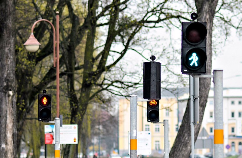 Elbląg, Zielone światło dla pieszego