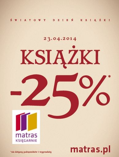 Świętuj z nami Światowy Dzień Książki!