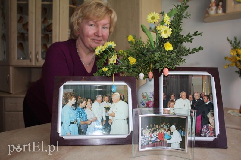 Elbląg, Jolanta Pacler wspomina swoje spotkania z Janem Pawłem II do dziś Elbląg, Jolanta Pacler wspomina swoje spotkania z Janem Pawłem II do dziś