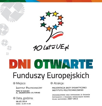 Elbląg, Dzień Otwarty Beneficjentów Funduszy Europejskich w PWSZ Elbląg, Dzień Otwarty Beneficjentów Funduszy Europejskich w PWSZ