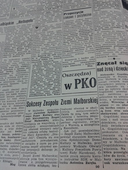 Elbląg, Propozycje ciekawe i pożyteczne