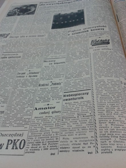 Elbląg, Skazany za bigamię