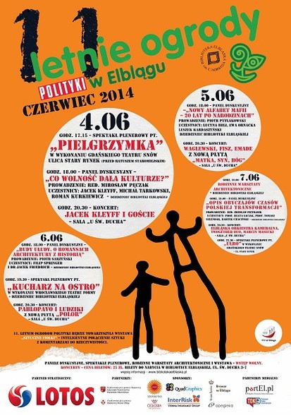 Elbląg, 11. Letnie Ogrody POLITYKI już od środy