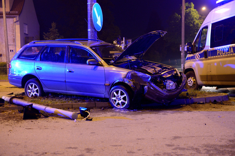 Elbląg, Demolka na skrzyżowaniu Elbląg, Demolka na skrzyżowaniu