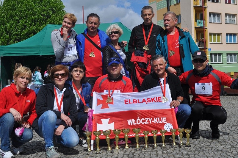 Elbląg, Elbląskie Włóczy-kije z pucharami i medalami