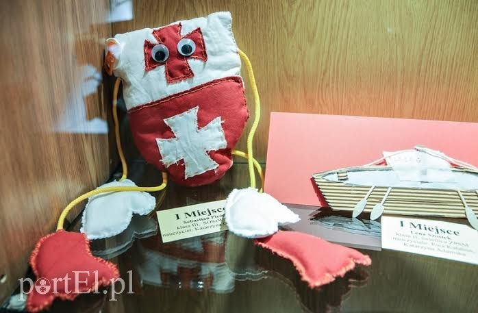 Elbląg, Herb Elbląga z oczkami i łapkami - tym Sebastian Piróg zaskarbił sobie serca jury Elbląg, Herb Elbląga z oczkami i łapkami - tym Sebastian Piróg zaskarbił sobie serca jury