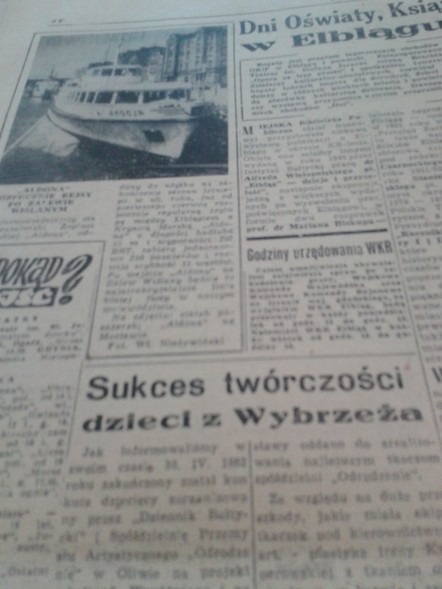 Elbląg, "Aldona" rozpocznie rejsy po Zalewie Wiślanym Elbląg, "Aldona" rozpocznie rejsy po Zalewie Wiślanym