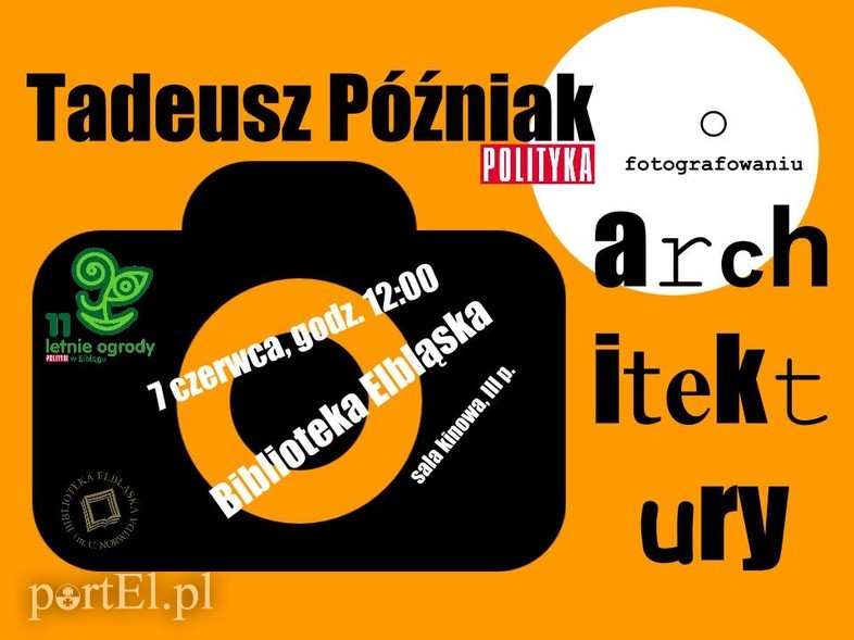 Elbląg, O fotografowaniu architektury