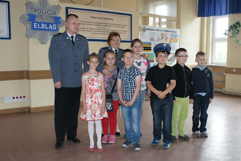 Elbląg, Najmłodsi tworzyli prace plastyczne o bezpieczeństwie