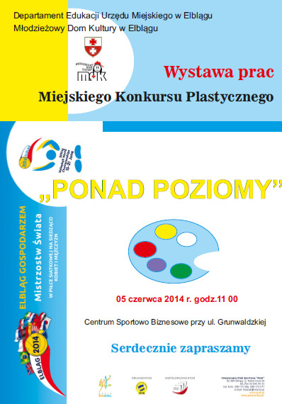 Elbląg, "Ponad poziomy". Rozstrzygniecie konkursu i wernisaż