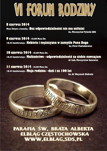 Elbląg, VI Parafialne Forum Rodziny Elbląg, VI Parafialne Forum Rodziny