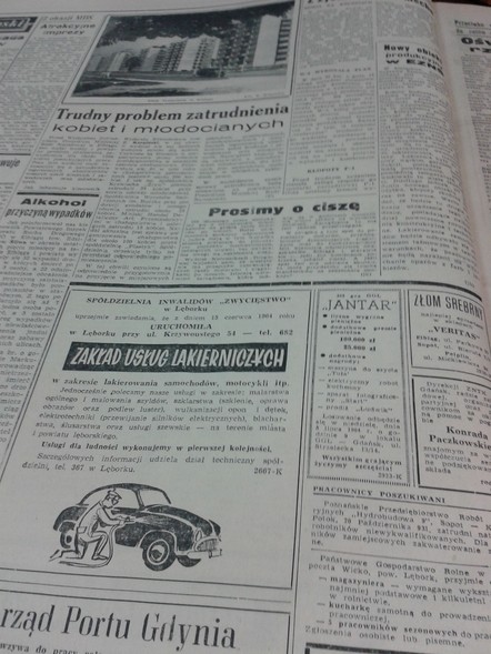 Elbląg, Prosimy o ciszę