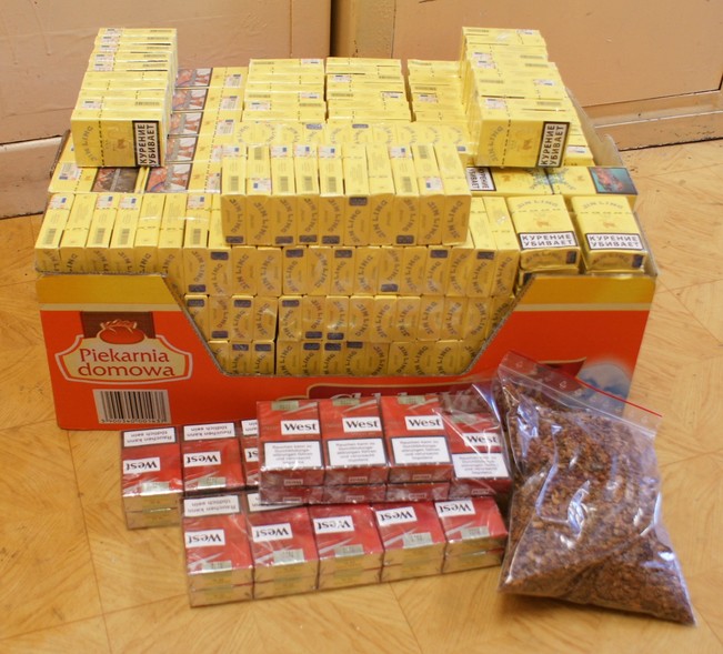 Elbląg, Zabezpieczyli papierosy bez akcyzy