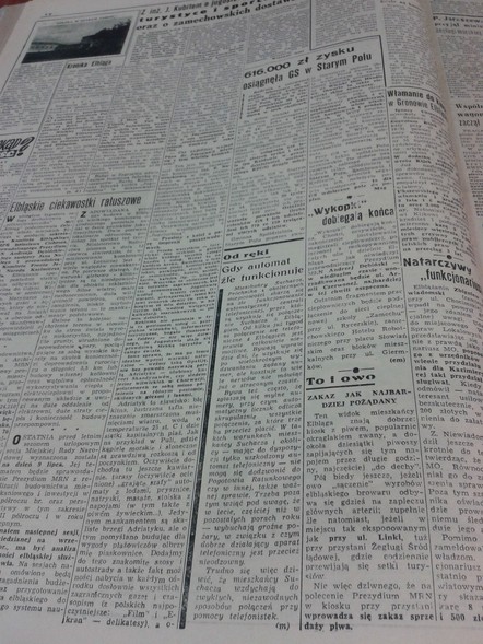 Elbląg, Zakaz jak najbardziej pożądany