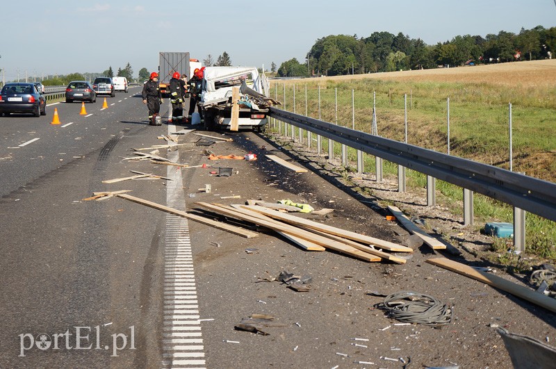 Elbląg, Groźne zderzenie na S7