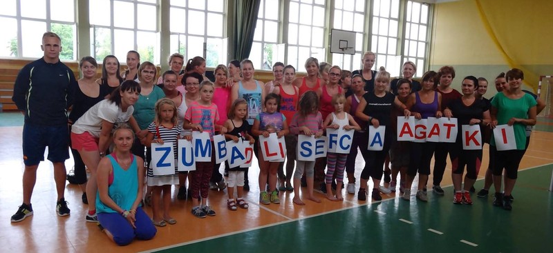 Elbląg, Kulturalna zumba dla serca Agatki