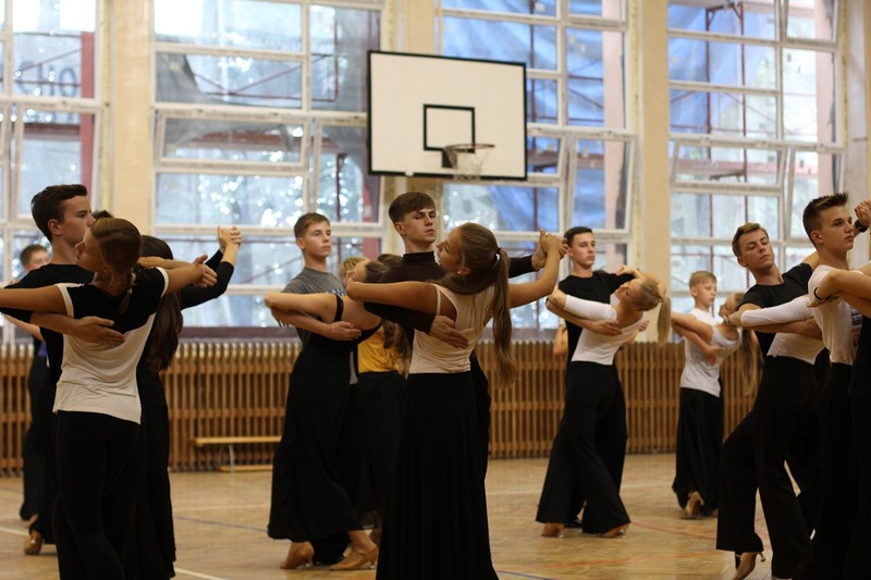 Elbląg, Podczas wakacji tancerze trenują