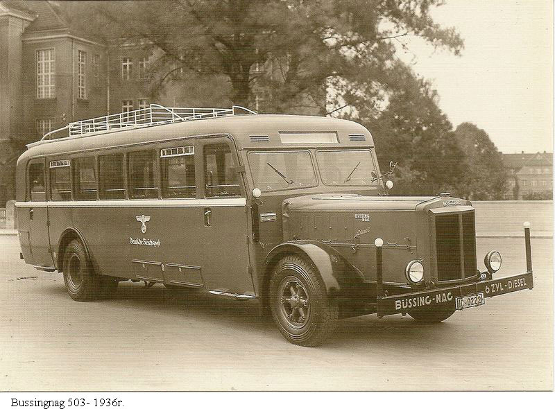 Elbląg, Autobus z elbląskiej filii Büssing NAG