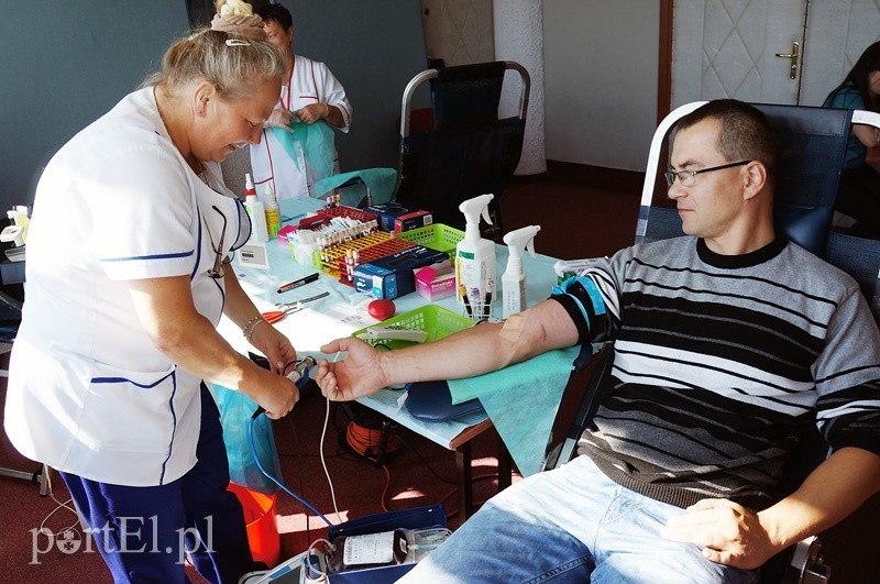 Elbląg, We wtorek krew oddały w Światowidzie 34 osoby