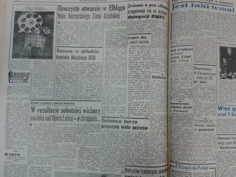 Elbląg, Reklamoudręka