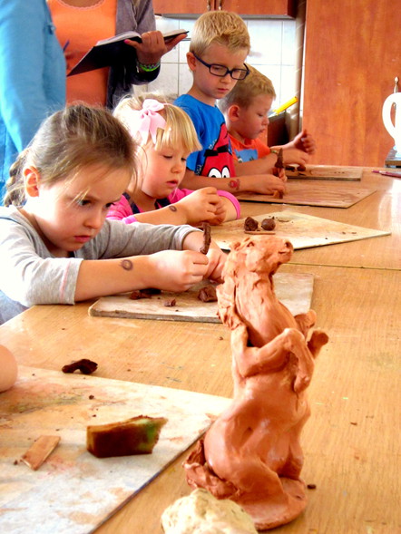 Dzieci z Przedszkola nr 33 w Elblągu,