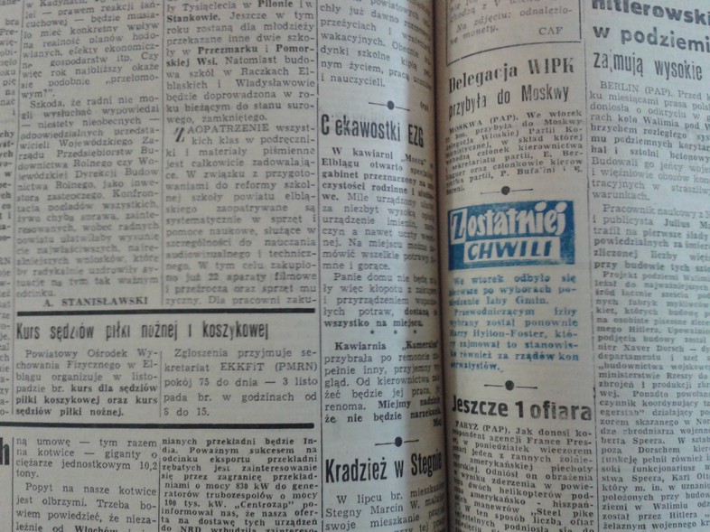 Elbląg, Ciekawostki EZG Elbląg, Ciekawostki EZG