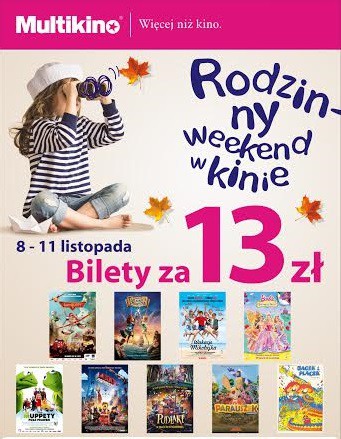 Elbląg, Rodzinny Długi Weekend w Multikinie