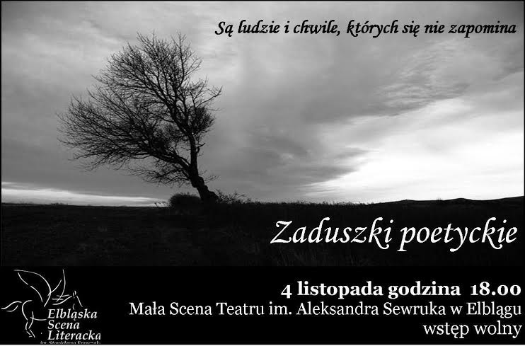 Elbląg, Zaduszki poetyckie - Elbląska Scena Literacka