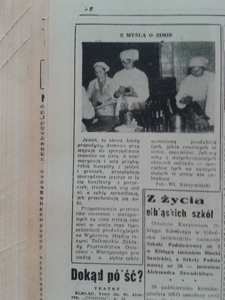 Elbląg, Z myślą o zimie Elbląg, Z myślą o zimie