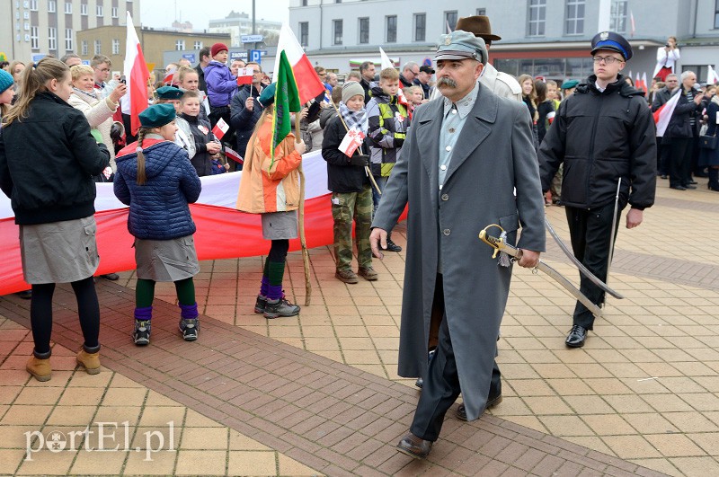 Elbląg, Marszałek Józef Piłsudski dziś na dworcu PKP w Elblągu. Prawie tak, jak 96 lat temu w Warszawie Elbląg, Marszałek Józef Piłsudski dziś na dworcu PKP w Elblągu. Prawie tak, jak 96 lat temu w Warszawie