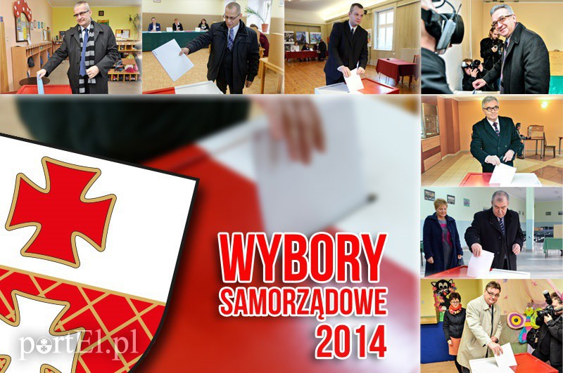 Elbląg, Kandydaci już głosowali Elbląg, Kandydaci już głosowali