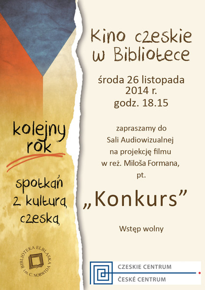 Elbląg, Debiut reżyserski Milosa Formana na ekranie