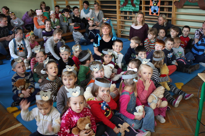 Elbląg, Bajkopisarka na urodzinach misia