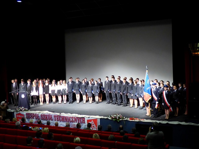 Elbląg, Ślubowanie klas mundurowych Elbląg, Ślubowanie klas mundurowych