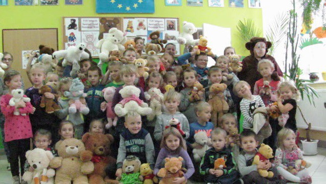 Elbląg, W Pilonie też świętowali z misiem