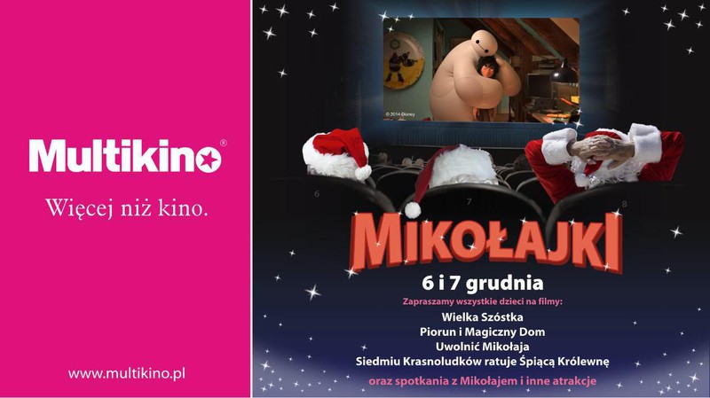 Elbląg, Mikołajkowy weekend w Multikinie