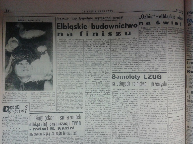 Elbląg, "Orbis" - elbląskie okno na świat