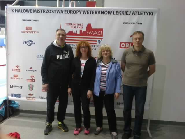 Elbląg, Elbląska ekipa:  Jolanta Bukowska, Elżbieta Sambor, Waldemar Darmetko, Mirosław Puta
