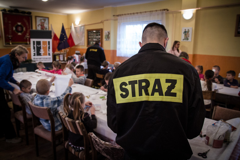 Mikołajki ze strażakami