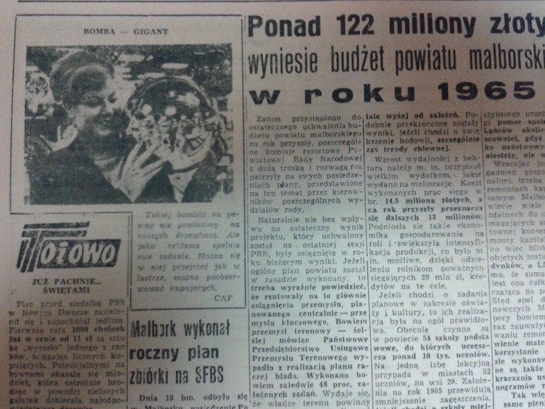 Elbląg, Bomba - gigant Elbląg, Bomba - gigant